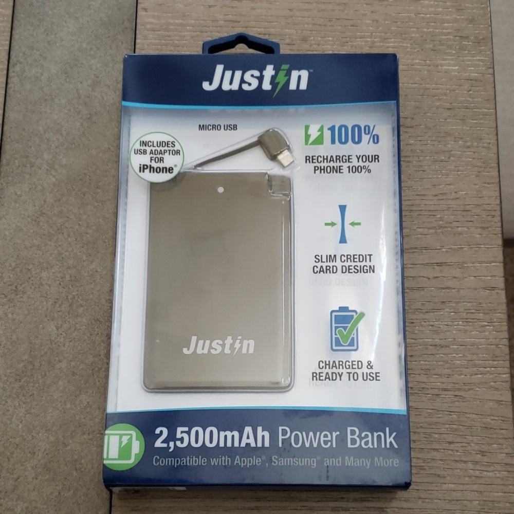 Innovative Technology Justin 2500mAh Ultra Slim Po